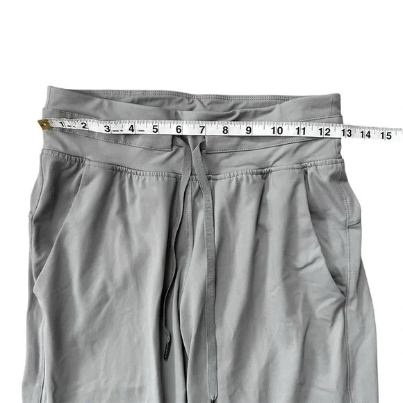 ZYIA Active Ascend Gray Drawstring Waist Joggers Size Medium - Picture 6 of 10